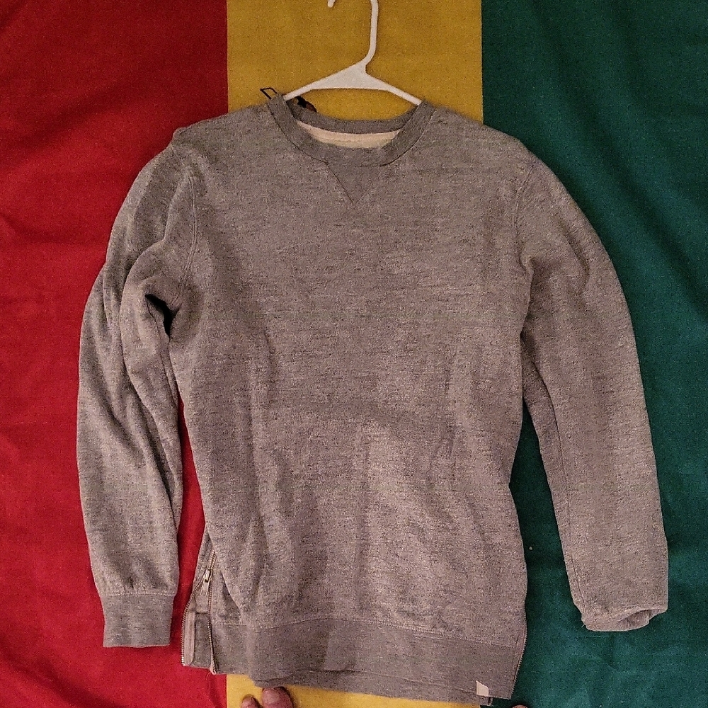 Classic Gray Crewneck Sweater for Men